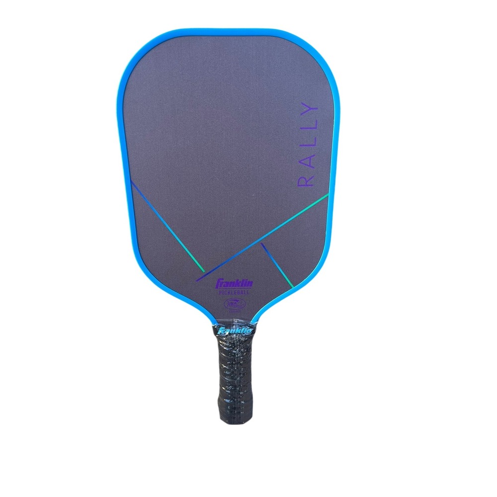 NEW!  Franklin Sports 15.7'' Rally Traditional Pickleball Paddle Blue/Green‎